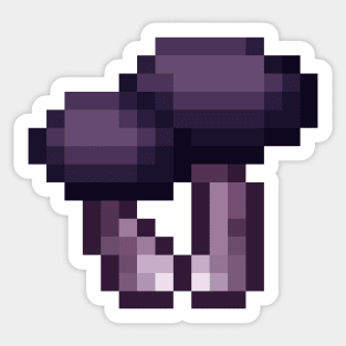 Purple Mushroom Sticker